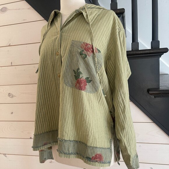 025 We the Free About to Slide Hoodie NWOT in Green Size Large - Picture 9 of 11